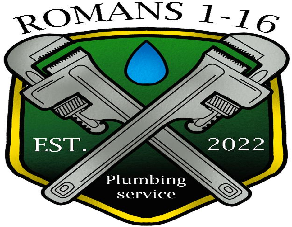 Romans 1-16 Plumbing Logo